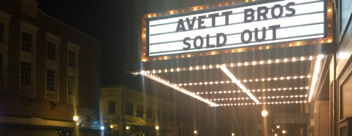 Avett Brothers Rock Downtown Sheboygan Header Image